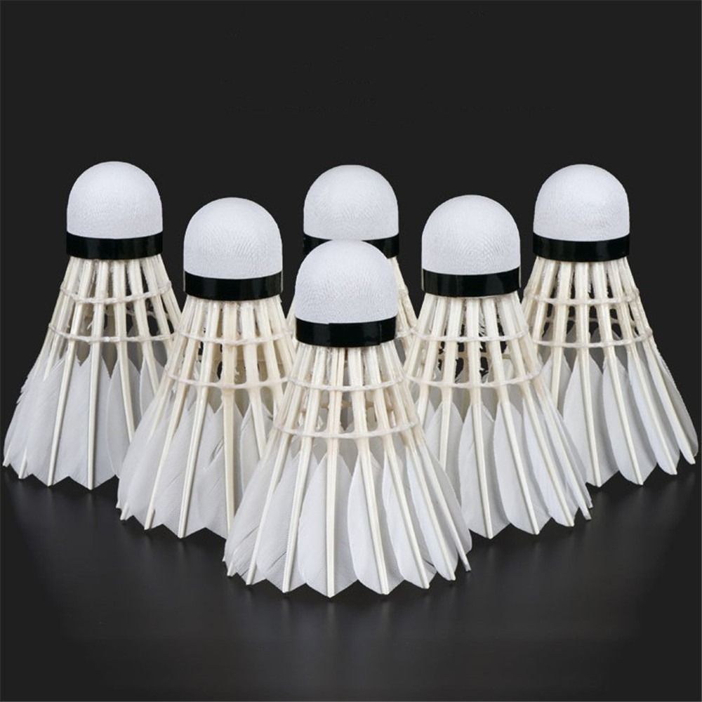 3/6/12 adet yeni beyaz badmint - Badminton Bwf incelemesi ve fiyatı