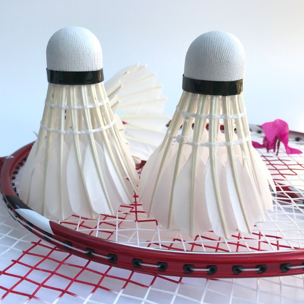 3/6/12 adet yeni beyaz badmint - Badminton Bwf incelemesi ve fiyatı